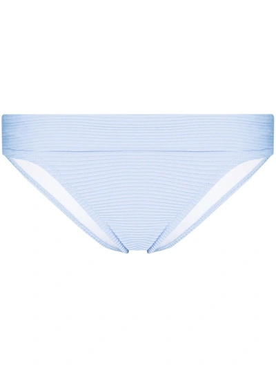 Shop Heidi Klein Bora Bora Classic Bikini Bottoms In Blue