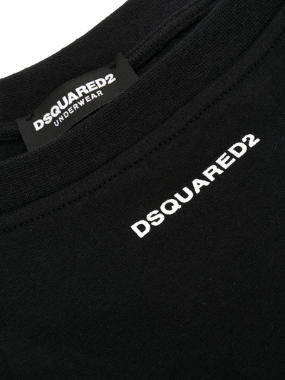 Shop Dsquared2 Two-pack Crewneck T-shirts In Black