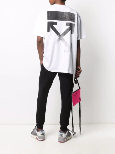 Off-white Degraded Arrow Slim T-shirt In White | ModeSens
