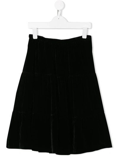 Shop Bonpoint A-line Skirt In Black