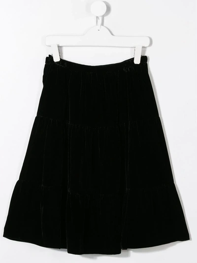 Shop Bonpoint A-line Skirt In Black