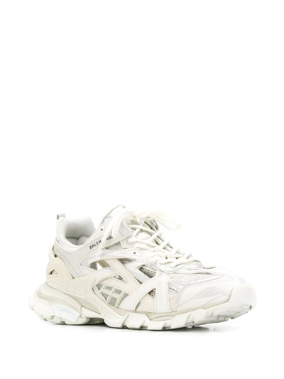 Balenciaga Track.2 Open Mesh Running Sneakers In White | ModeSens