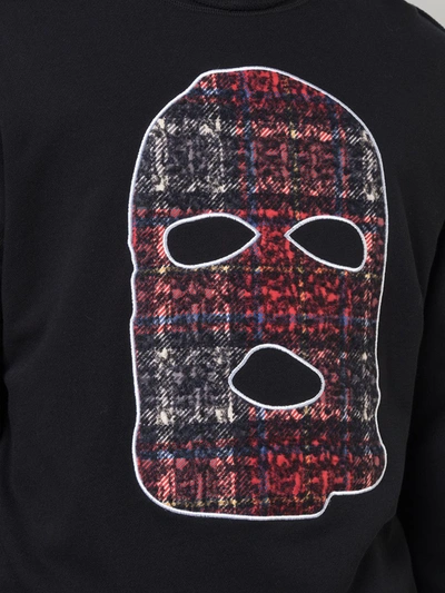 Shop Mostly Heard Rarely Seen Hide And Seek Print Sweatshirt In Black