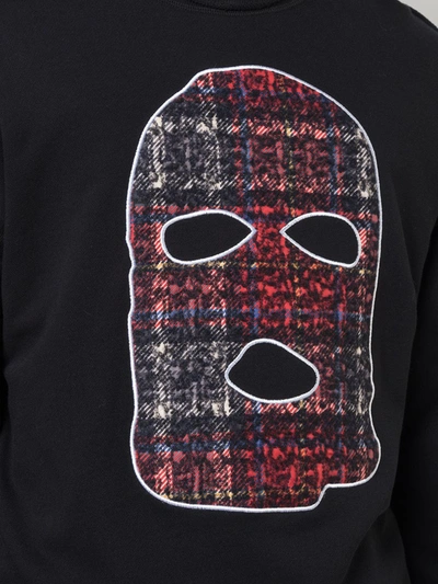 Mostly Heard Rarely Seen Hide And Seek Print Sweatshirt In Black