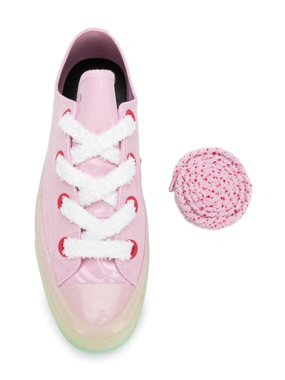 Shop Converse X Jw Anderson Chuck 70 Ox "big Eyelets Pink" Sneakers