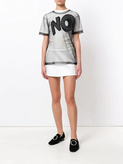 Shop Viktor & Rolf The No Icon T-shirt In Black