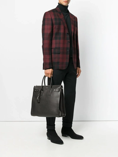 Saint Laurent Sac De Jour Tote Bag In Black