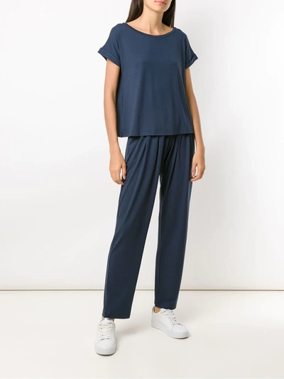 Shop Lygia & Nanny Egretta T-shirt In Blue