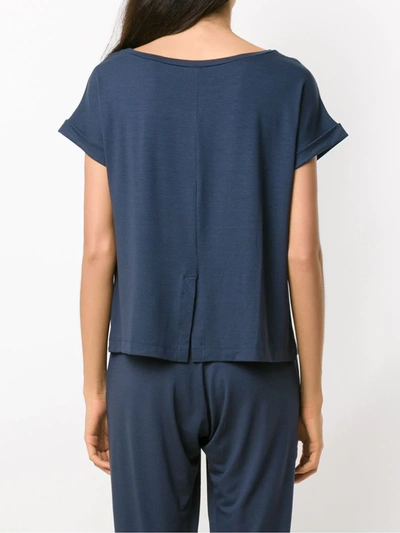 Shop Lygia & Nanny Egretta T-shirt In Blue