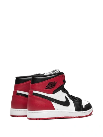 Shop Jordan Air  1 Retro High Og Black Toe In Multicolour