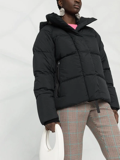 Canada Goose Junction Parka In Black