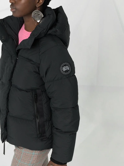 Shop Canada Goose Junction Parka In Black