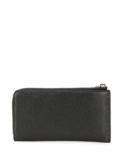 Shop Gucci Gg Logo Wallet In Black