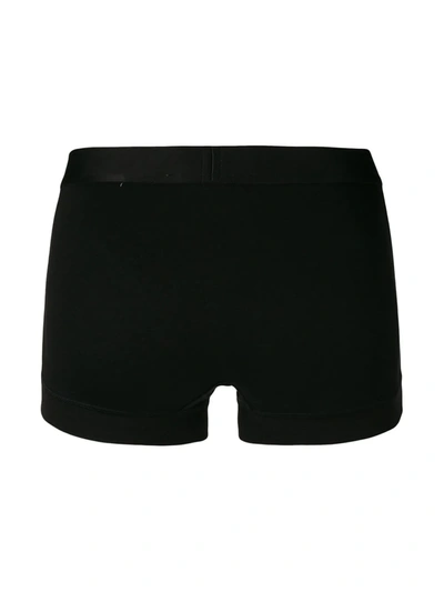 Shop Dsquared2 Logo Waistband Boxers In Black