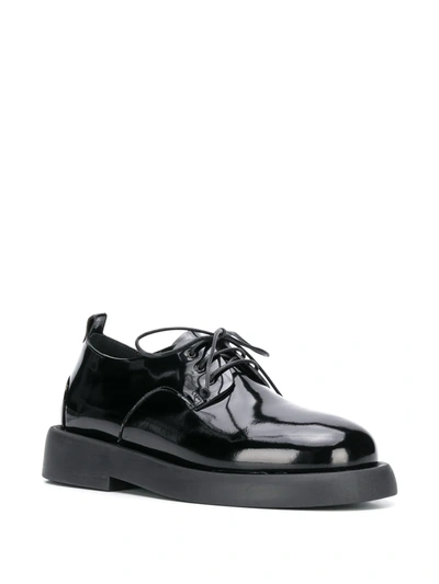 Shop Marsèll Gommello Lace-up Derby Shoes In Black