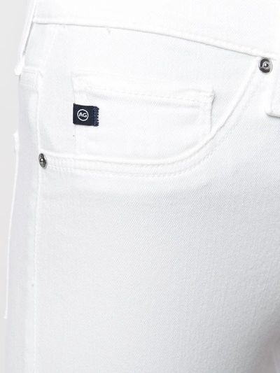 Shop Ag Jodi Cropped Jeans In White