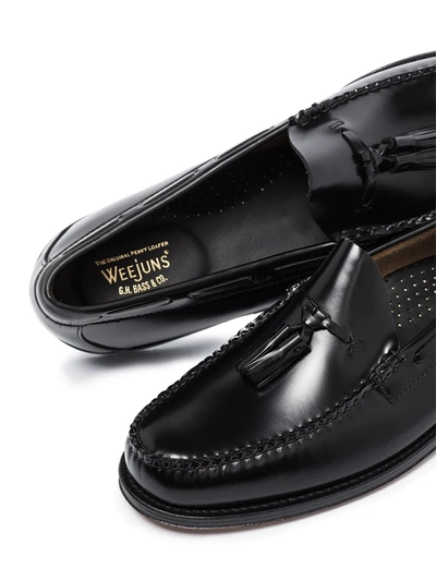 Gh Bass Weejuns Larkin Tassel Loafers In Black