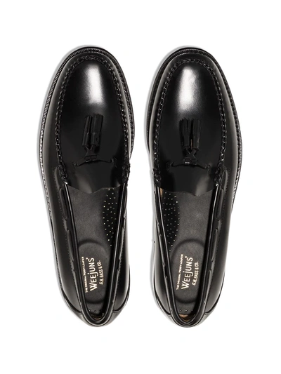 Shop Gh Bass Weejuns Larkin Tassel Loafers In Black