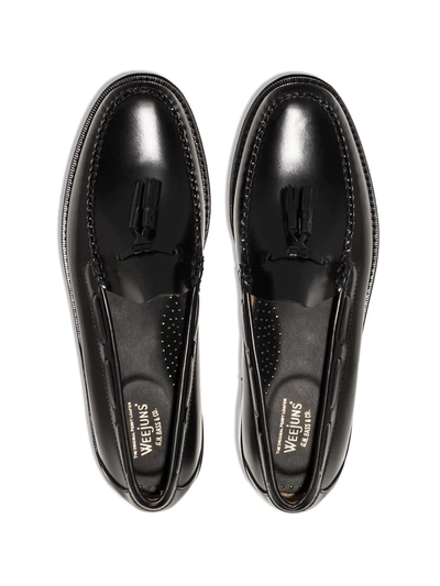 Gh Bass Weejuns Larkin Tassel Loafers In Black