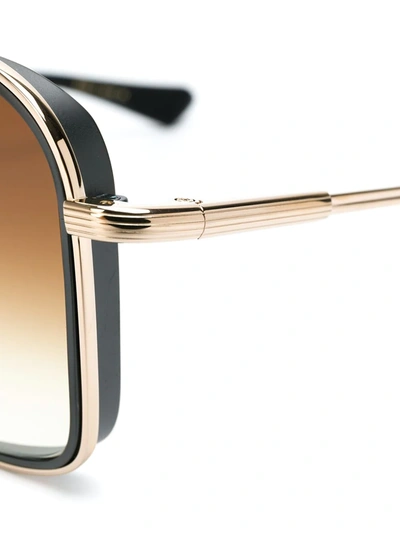 Shop Dita Eyewear Initiator Sunglasses In Brown