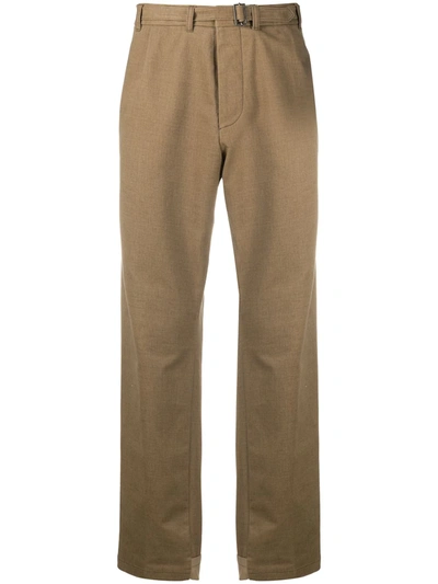 Shop Haider Ackermann Straight-leg Trousers In Brown