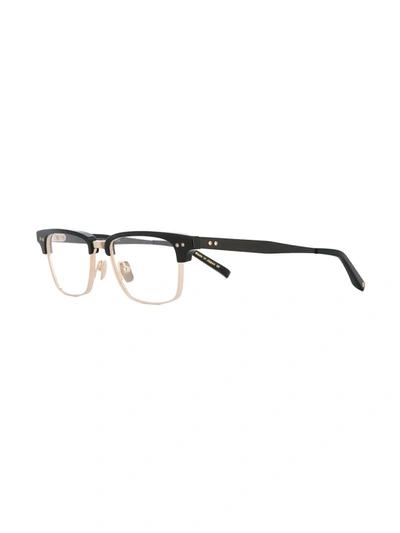 Shop Dita Eyewear 'statesman Three' Glasses In Black