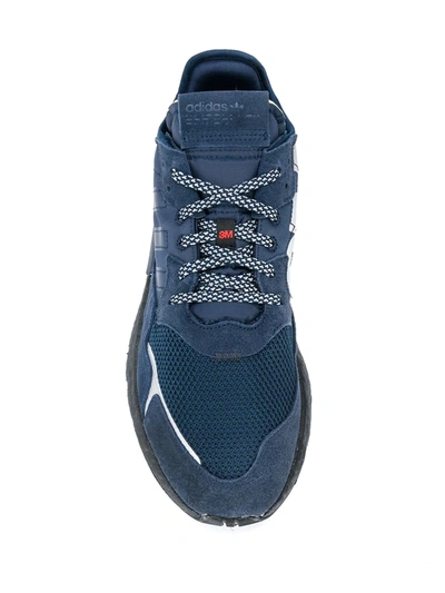 ADIDAS NITE JOGGER SNEAKERS - 蓝色