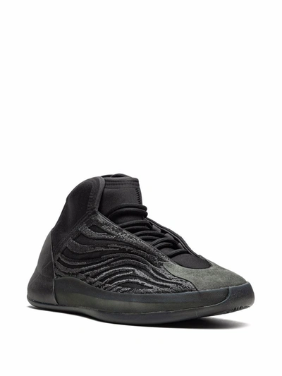 Adidas Originals Yeezy Quantum "onyx" Sneakers In Black
