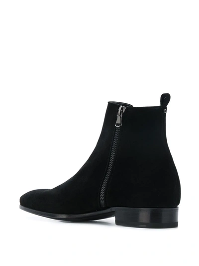 Shop Dolce & Gabbana Zip-up Ankle Boots In Black