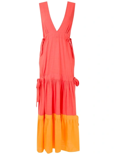 Shop Clube Bossa Bourgen Maxi Dress In Pink