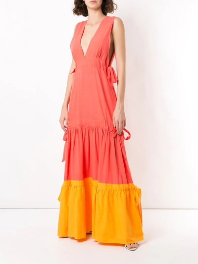 Shop Clube Bossa Bourgen Maxi Dress In Pink