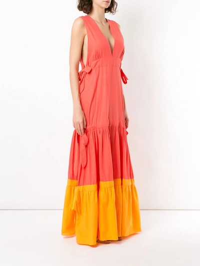 Clube Bossa Bourgen Maxi Dress In Pink