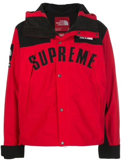Supreme X The North Face Arc Logo Mountain Parka In Red | ModeSens