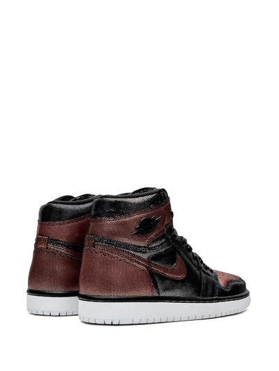 Shop Jordan Air  1 Hi Og "fearless" Sneakers In Black
