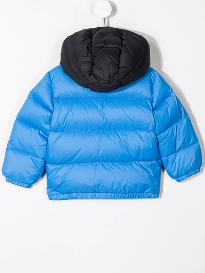 Shop Moncler Perols Padded Jacket In Blue