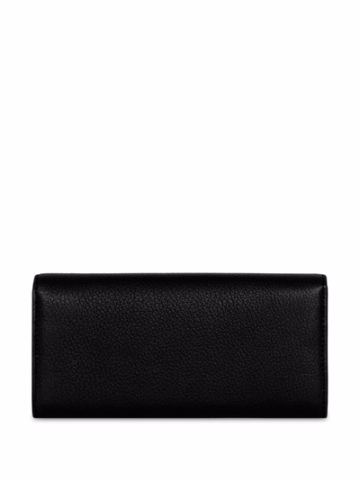 Shop Yu Mei Sebastian Leather Bi-fold Wallet In Black