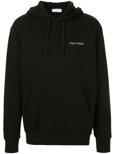 Shop Ih Nom Uh Nit Logo-print Cotton Hoodie In Black