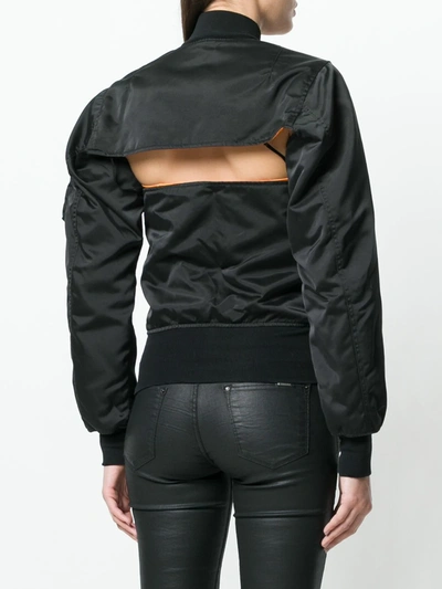 Ben Taverniti Unravel Project Front Chest Hole Jacket In Black