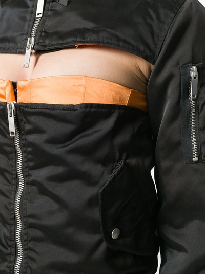 Ben Taverniti Unravel Project Front Chest Hole Jacket In Black