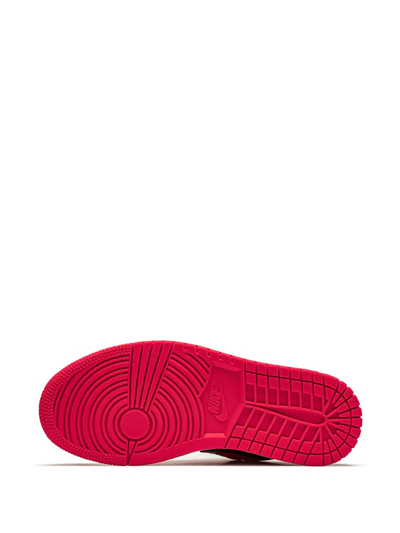 Shop Jordan Air  1 Low "siren Red" Sneakers