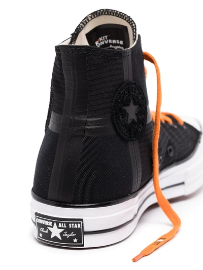 Shop Converse X Rokit Chuck 70 High-top Sneakers In Black