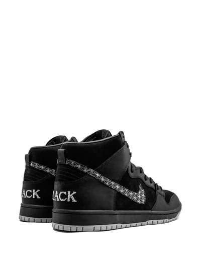 Shop Nike X Black Bar Sb Zoom Dunk High Pro Qs Sneakers