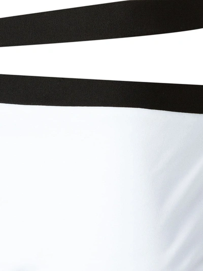 Amir Slama Cut Out Detail Trunks In White