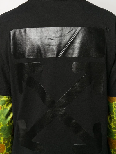 Shop Off-white Arrow Print T-shirt In Black