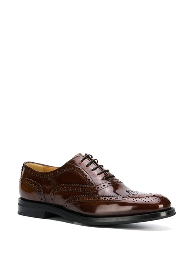 Church's Burwood Wg Oxford Brogues In Brown