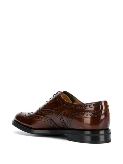 Church's Burwood Wg Oxford Brogues In Brown