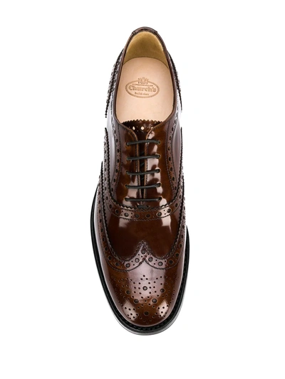 Church's Burwood Wg Oxford Brogues In Brown