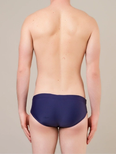Amir Slama Plain Trunks In Blue