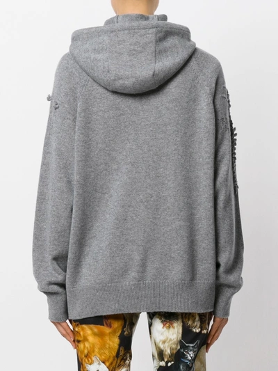 Shop Barrie Romantic Timeless Cashmere Hoodie In 840