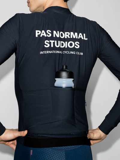 Shop Pas Normal Studios Defend Jersey Top In Blue